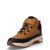 Flexyper Plus Boy polacchino sportivo in ecopelle e tessuto giallo scuro nero | Boscaini Scarpe