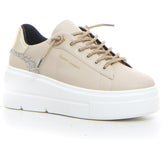 Sneaker con platform beige - QUEEN HELENA | Boscaini Scarpe