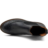 Stivaletto stile inglese nero | Boscaini Scarpe