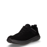 Neil sneaker in pelle e tessuto nero | Boscaini Scarpe