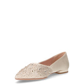 Ballerina in ecopelle perla | Boscaini Scarpe