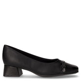 Décolleté in ecopelle nero | Boscaini Scarpe