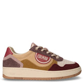 Austin Effect sneaker in pelle scamosciata ed ecopelle beige multicolor | Boscaini Scarpe