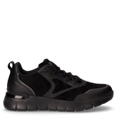 Sneaker in pelle nero | Boscaini Scarpe