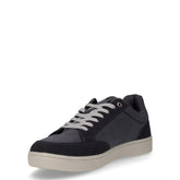Amburgo sneaker in ecopelle blu grigio | Boscaini Scarpe