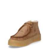 Polacchino caldo in pelle tortora | Boscaini Scarpe