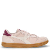 Tokio Hit sneaker in pelle e tessuto rosa amaranto | Boscaini Scarpe