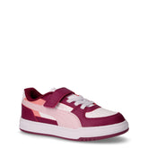 Caven III Block sneaker in ecopelle bambina fucsia rosa | Boscaini Scarpe