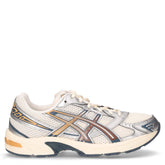 Gel 1130 scarpa da running in tessuto ed ecopelle crema | Boscaini Scarpe
