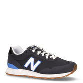 515 sneaker in tessuto ed ecopelle blu - NEW BALANCE UOMO | Boscaini Scarpe