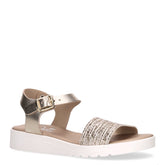 Sandalo bambina platino zebra | Boscaini Scarpe