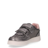 Eclyper sneaker da bambina in ecopelle grigio rosa | Boscaini Scarpe