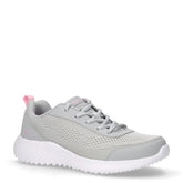 Bounder Ez Breeze sneaker in tessuto ed ecopelle grigio chiaro | Boscaini Scarpe