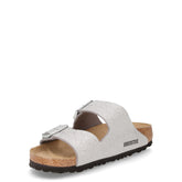 Arizona ciabatta argento glitter | Boscaini Scarpe