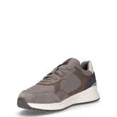 Branthon sneaker in ecopelle e tessuto grigio | Boscaini Scarpe