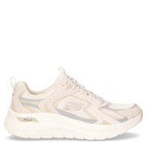 Arch fit 2.0 vintage luxe sneaker in tessuto panna | Boscaini Scarpe