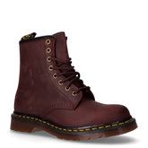 1460 anfibio in pelle crazy horse rosso ciliegia | Boscaini Scarpe