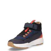 Sneaker in tessuto ed ecopelle bambino navy | Boscaini Scarpe