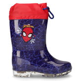 Stivaletto da pioggia in gomma con luci bambino blu | Boscaini Scarpe