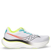 Ride 19 scarpa running in tessuto mesh traspirante e ecopelle bianco giallo | Boscaini Scarpe