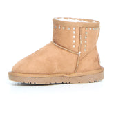 Crom stivaletto invernale bambina cuoio | Boscaini Scarpe