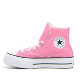 Ctas Lift Hi sneaker con platform pink white | Boscaini Scarpe