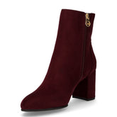 Tronchetto in tessuto mora | Boscaini Scarpe