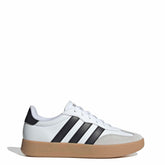 Barreda sneaker in ecopelle e pelle bianco nero | Boscaini Scarpe
