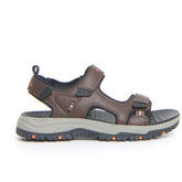 Rigdon sandalo brown black | Boscaini Scarpe