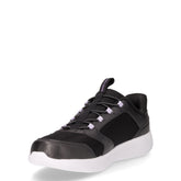 Go Run 400 v2 Tetra Speed sneaker ragazza in tessuto ed ecopelle nero lilla | Boscaini Scarpe