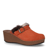 Ciabatta con zeppa ruggine - Ciabatte Donna | Boscaini Scarpe