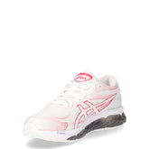 Gel Quantum 360 VIII sneaker in tessuto ed ecopelle bianco rosso | Boscaini Scarpe