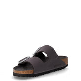 Arizona ciabatta in pelle grigio velvet | Boscaini Scarpe