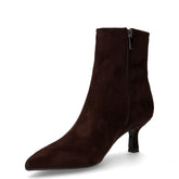 Tronchetto in tessuto con zip testa di moro | Boscaini Scarpe