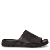 Ciabatta in pelle nero | Boscaini Scarpe