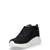 Bobs B Flex sneaker in tessuto ed ecopelle nero | Boscaini Scarpe