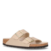 Arizona ciabatta in pelle sabbia | Boscaini Scarpe