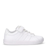 Grand Court 3.0 sneaker in ecopelle con strappo e lacci bianco | Boscaini Scarpe