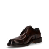 Stringata in pelle cognac | Boscaini Scarpe