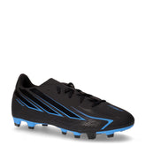 F50 Hyperfast Club Fg/Mg scarpa da calcio in tessuto sintetico con tacchetti nero azzurro | Boscaini Scarpe