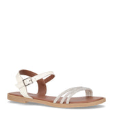 Sandalo con glitter bianco | Boscaini Scarpe