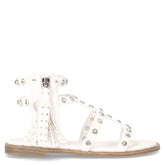 Sandalo da bambina bianco | Boscaini Scarpe