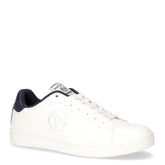 Bravo LTX sneaker in ecopelle bianco blu | Boscaini Scarpe