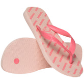 Top Logomania Essential infradito ballet rose | Boscaini Scarpe
