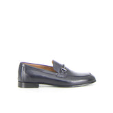 Mocassino con staffa blu | Boscaini Scarpe