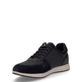 Avery scarpa sportiva in pelle ed ecopelle blu navy | Boscaini Scarpe