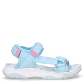 Tread Seeker sandalo sportivo in tessuto bambina azzurro rosa | Boscaini Scarpe