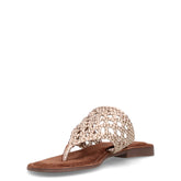 Ciabatta infradito gold | Boscaini Scarpe