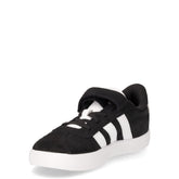 Vl Court 2 sneaker bambino in pelle ed ecopelle nero | Boscaini Scarpe