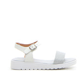 Sandalo bambina bianco | Boscaini Scarpe